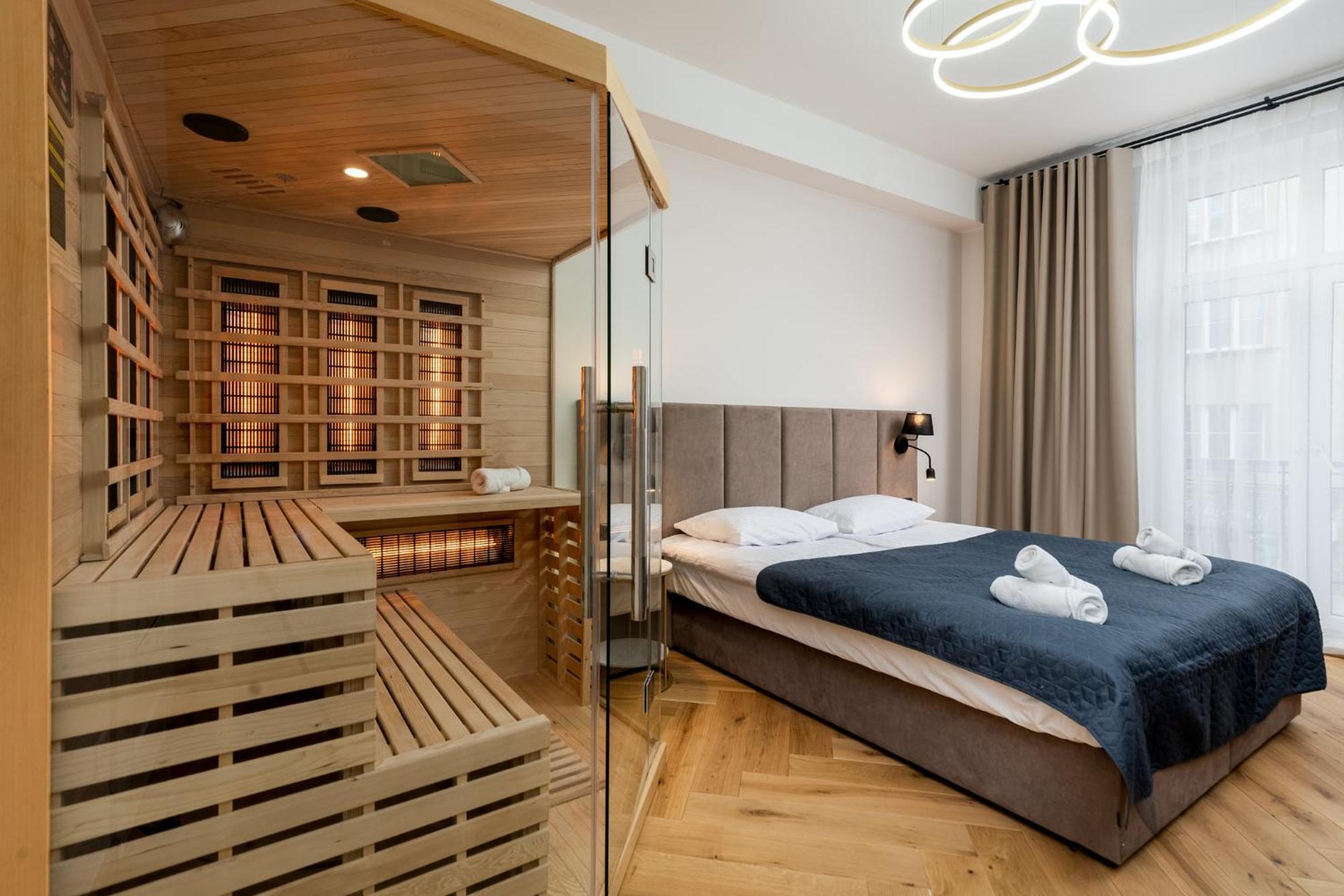 Spa Bedrooms With Sauna&Bath And Free Parking Krakow Exterior photo