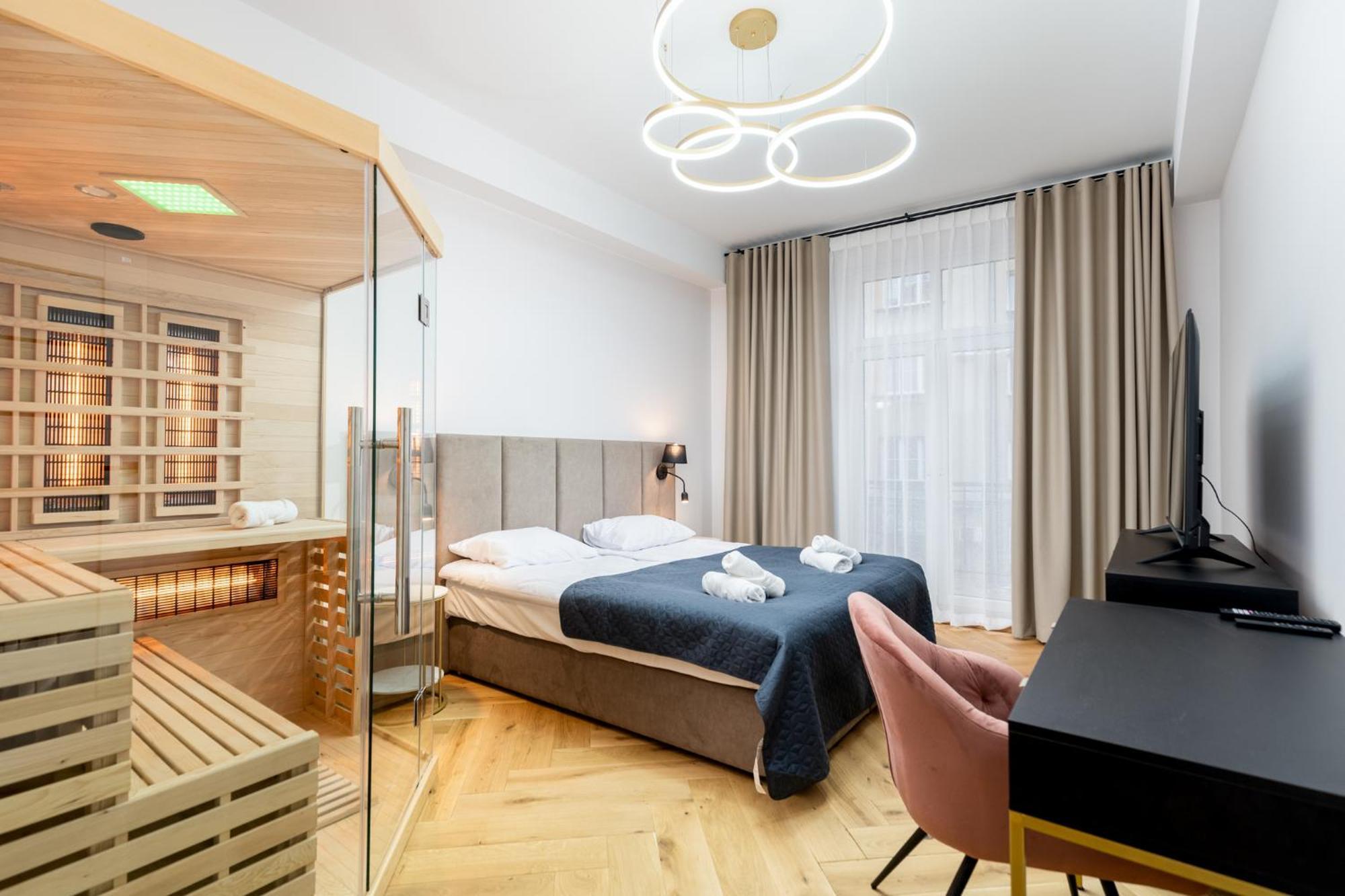 Spa Bedrooms With Sauna&Bath And Free Parking Krakow Exterior photo